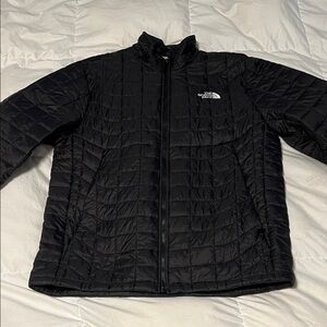 The North Face Men's Quilted Black Puffer Jacket